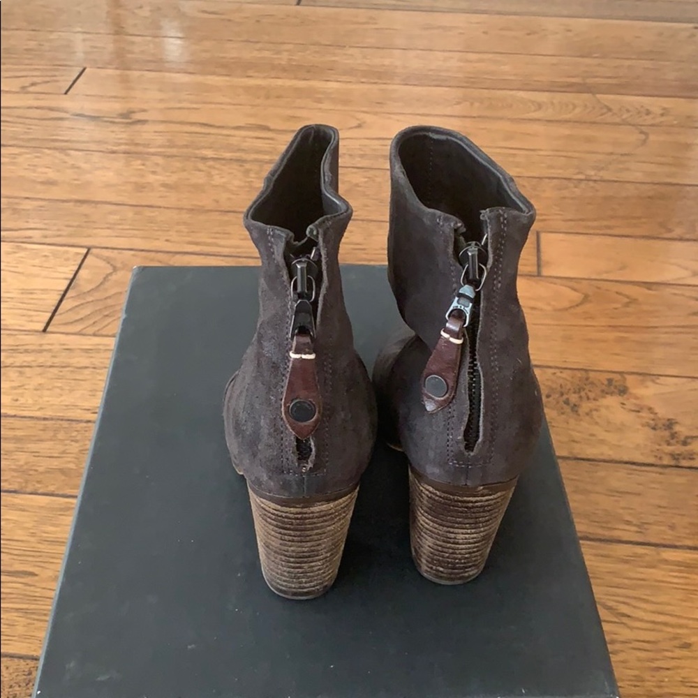 Rag & Bone Newbury Boot Distressed Asphalt Color - image 3